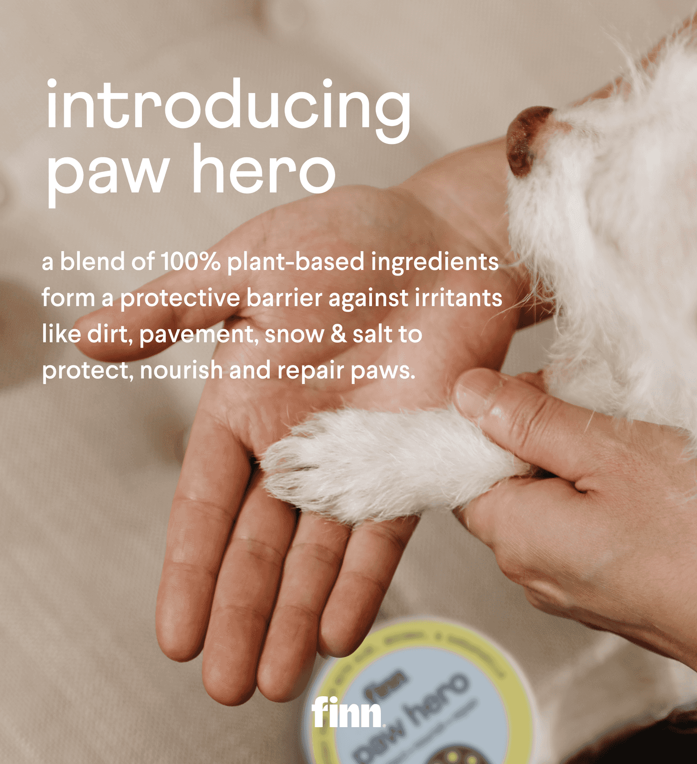 Paw Hero: All-Natural Paw Balm for Dogs