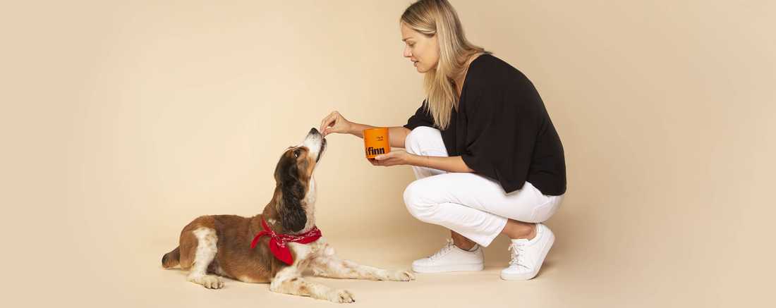 Girl and dog