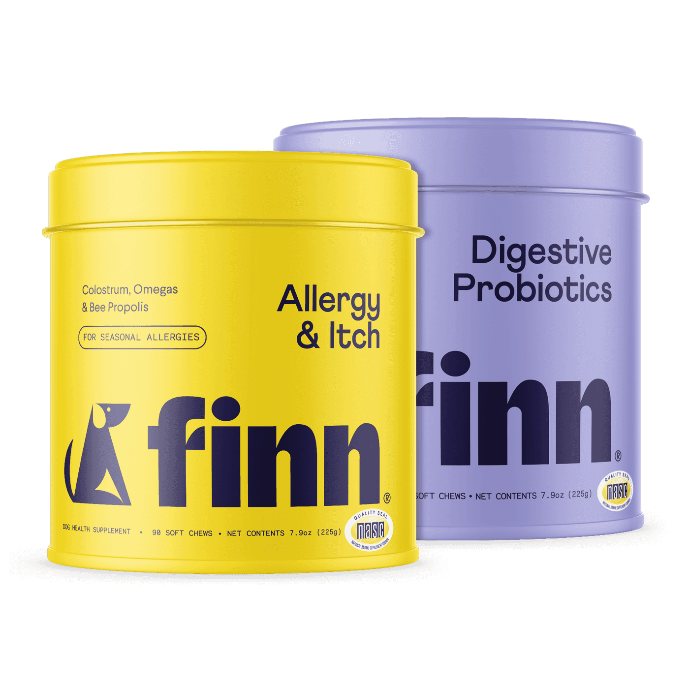 Comfy Pup product tins